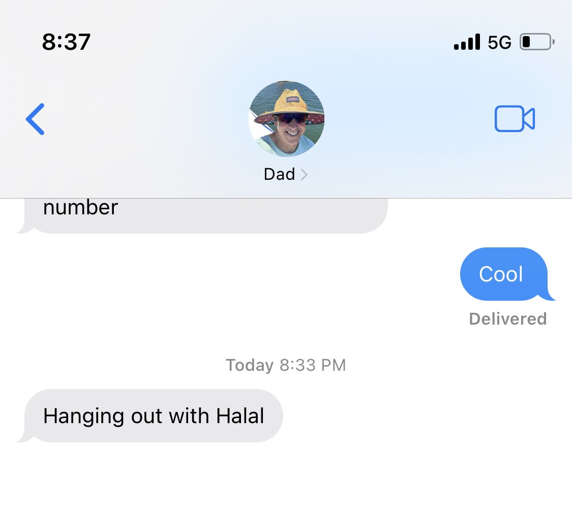 Hanging out with Halal