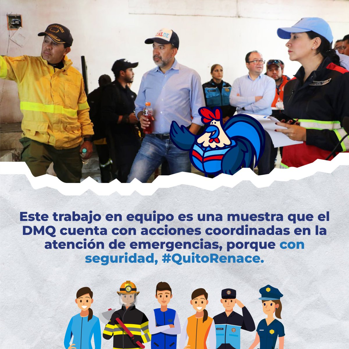 📌🤝 #JuntosPorQuito | La alimentación e hidratación de nuestras bomberas y bomberos es esencial en la atención de una emergencia. Aquí te contamos cómo es un día a día del @BomberosQuito en la atención de emergencia 🧑‍🚒🚒 Con seguridad, #QuitoRenace 🍃