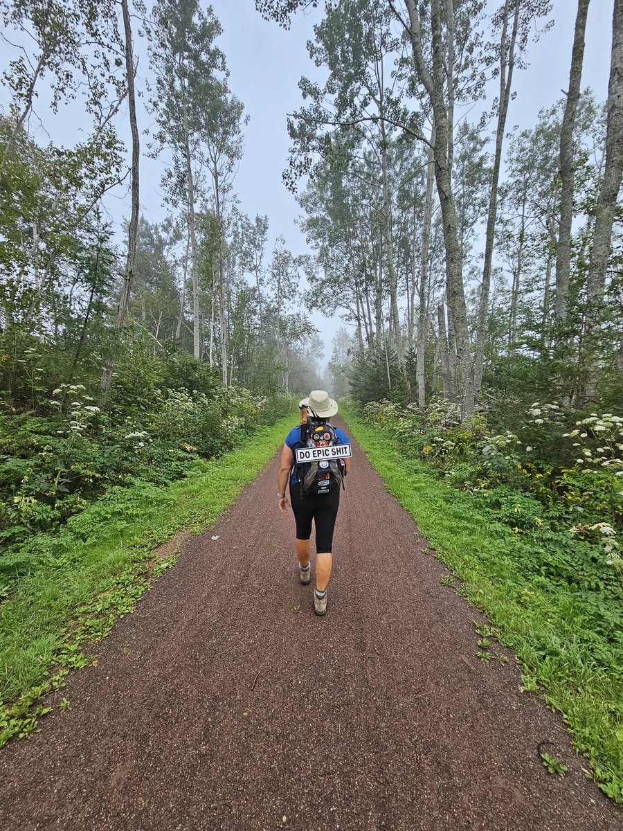 Do Epic Shit - 2 days to finish #TheIslandWalk on #PEI 740km of walking over 32 days.

#DoEpicShit #60rising #hiking