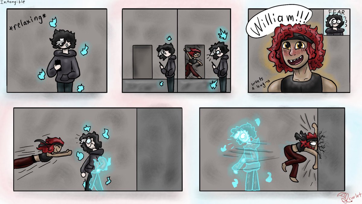 ScarlemagneDrac's tweet image. 💙BLUE RASPBERRY WEEK DAY SIX-INTANGIBLE💙

This looked better in my head but it was in my head so I had to draw it

#blueraspberry #ghostkicks #jrwi #justrollwithit #jrwipd #primedefenders #dakotacole #williamwisp #blueraspberryweek #jrwifanart #justrollwithitprimedefenders #art