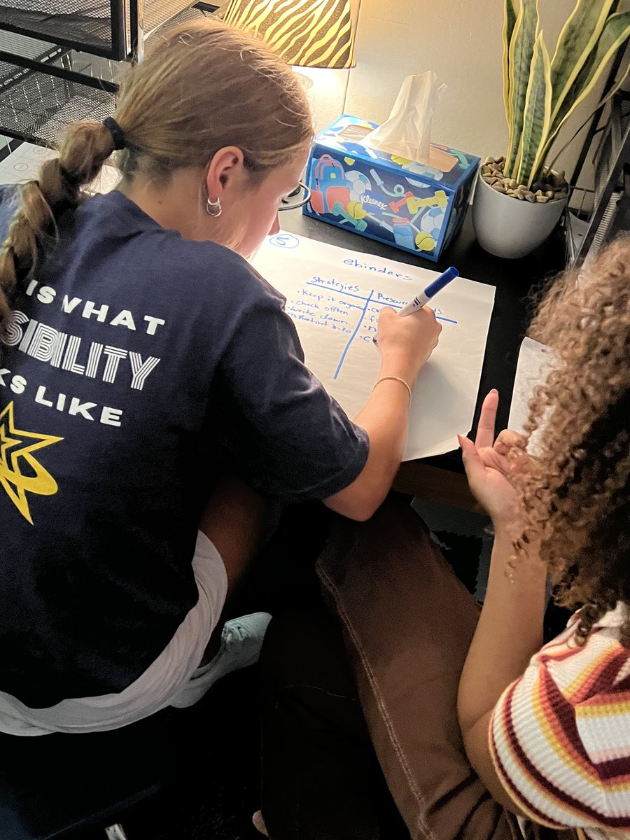 NewMarkAVID's tweet photo. Another great week in AVID! It was all about organization this week. Getting our systems for organizing materials (binders) and time (planners) set up. The team looked great in their AVID shirts for our monthly AVID/College spirit day! @NMMSNorthstars https://t.co/ENYmSgqZ8v