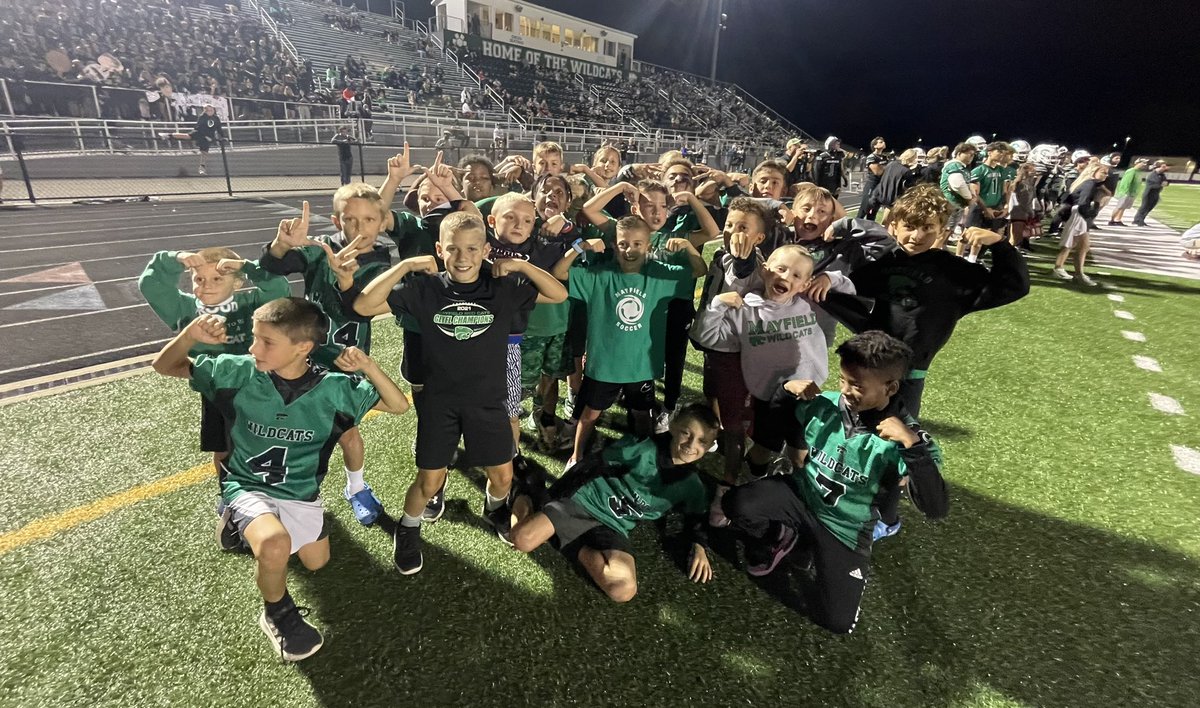 Final from Wildcat Stadium Mayfield 40 Garfield 13 The Wildcats travel to  Solon next Thursday night., image size:1200x708