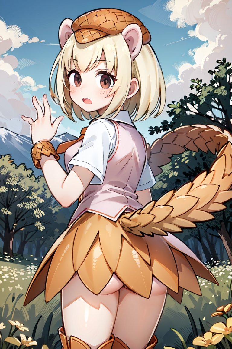 AI描きプログラムでオオセンザンコウを作ってみました☀️ 

#けものフレンズ 
#AIイラスト #AIart 