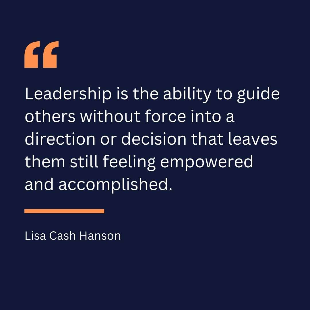 Leadership is the ability to guide others without force into a direction or decision that leaves them still feeling empowered and accomplished - @LisaCashHanson 

Read here 50 leadership quotes: exeleonmagazine.com/50-best-leader…

#dailyquotes #inspiration #MindsetMatters #Author
