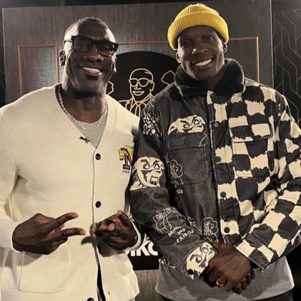LegionHoops's tweet photo. Shannon Sharpe and Chad Johnson will debut their new show “Nightcap with Unc &amp; Ocho” on Sunday night 👀

(via @TheVolumeSports) https://t.co/LXIhMgqXvz