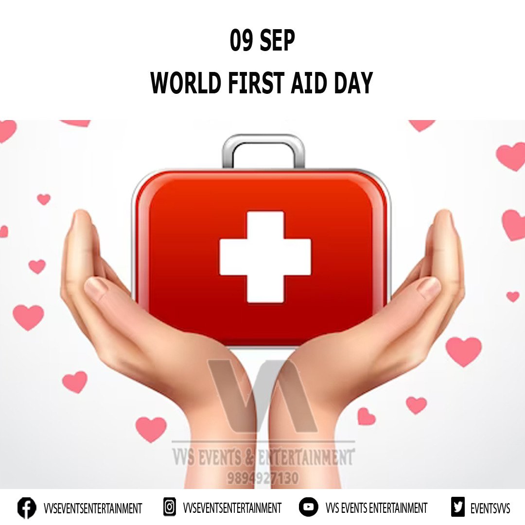 EventsVvs's tweet photo. World First Aid Day
World First Aid Day 2023

#WorldFirstAidDay
#WorldFirstAidDay2023
#FirstAidDay
#FirstAidDay2023 https://t.co/N6R3n7vXpE