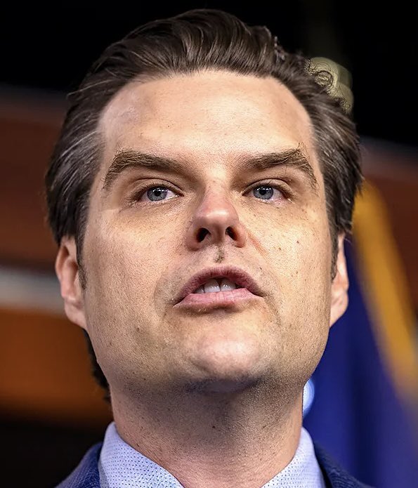 BREAKING: Trumper Florida Congressman Matt Gaetz threatens that there will be “bloodshed” and “violence” if Donald Trump is thrown in prison and banned from running for office ever again. 

Matt Gaetz started his shockingly fascist rant by falsely claiming that Democrats are the