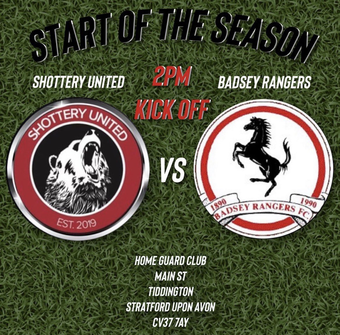 We begin our campaign this weekend at home. 🐻🔴🔵