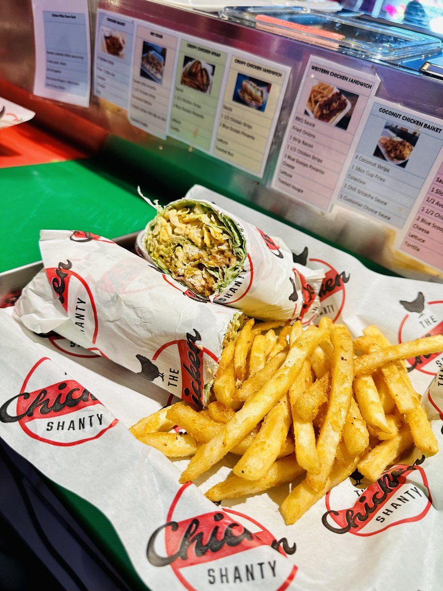 Looking for a healthier food option?Come down and try a delicious bacon avocado crispy chicken wrap at your local Chicken Shanty today🐓
#TheChickenShanty
#Portlandeats