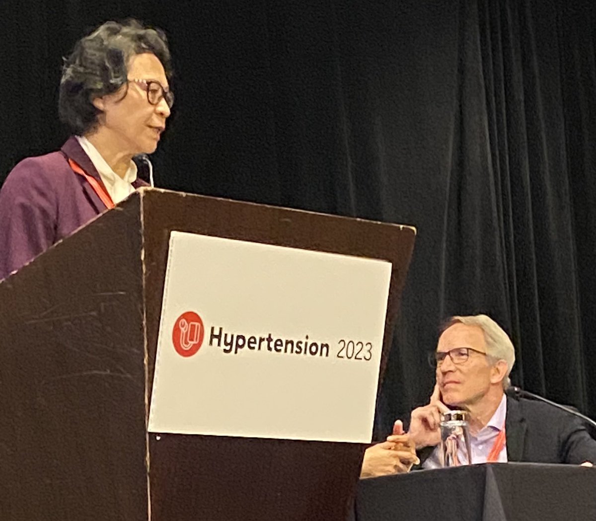 Happening now! Fantastic talk by Dr. Wei on why the ⁦@jacksonlab⁩ Rag1 knockout mice lost the phenotype of being protected from hypertension at #Hypertension23 ⁦@CouncilonHTN⁩ ⁦@AHAScience⁩ Reason to move beyond RAG1 in studying HTN pubmed.ncbi.nlm.nih.gov/32078385/