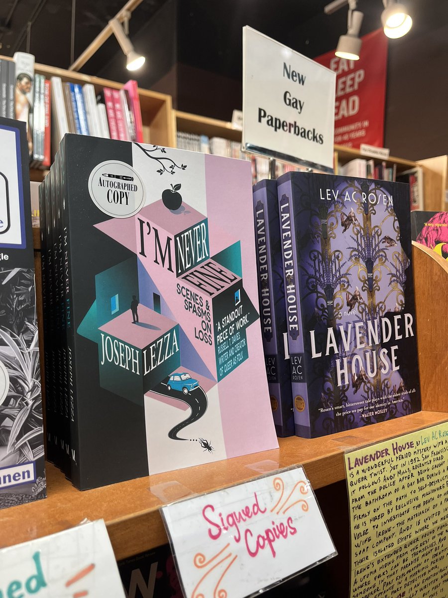 Stopped by the superlative @UnabridgedBooks in Chicago to sign some copies of INF that they were lovely enough to stock. May the literary gods bless booksellers who support indie authors!