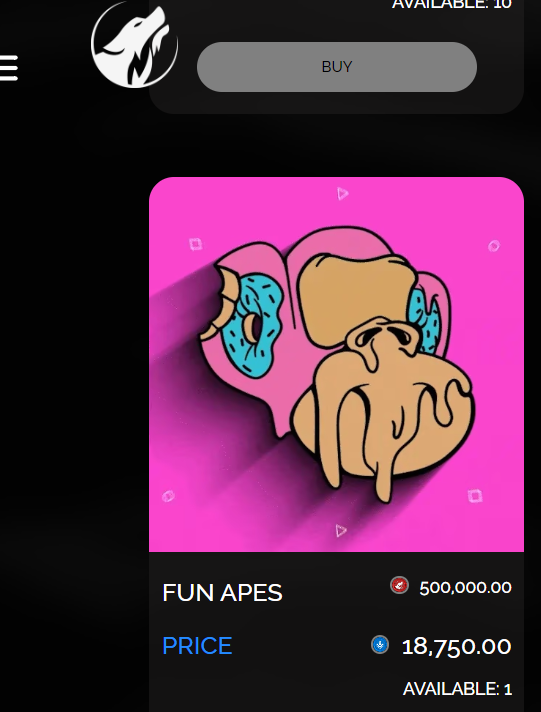 peterhawk71's tweet photo. I just took advantage of the 25% discount in the @ALPHAT0KEN #Marteplace and bought my first @FunApes_NFT with my $Alpha Tokens and #alphashards earned while staking $alpha. This is the 4th #NFT I have bought off the market so far, @Web3lfgg definitely bringing value to holders. https://t.co/yVRXr4A6j0