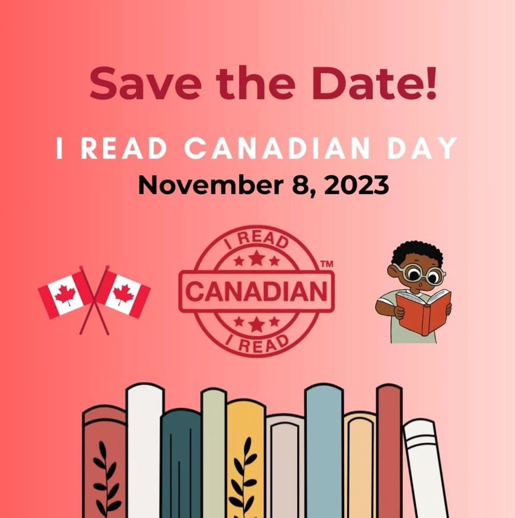 ATTENTION Educators, Parents, Creators, Publishers, Booklovers: Save the date! #IReadCanadianDay is only TWO MONTHS AWAY, November 8! A national celebration of Canadian books for young people, this year we have many exciting plans and ways for you to participate. So stay tuned!