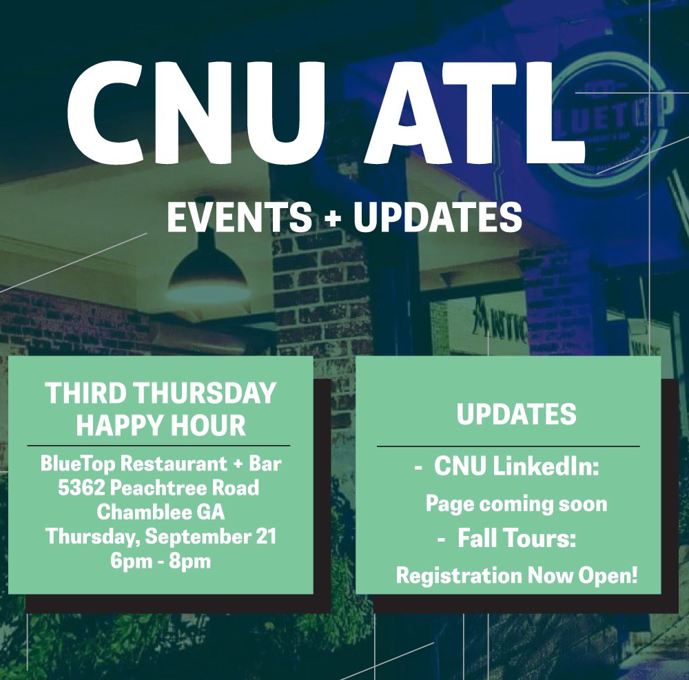 CNUAtlanta's tweet photo. Come join the fun! https://t.co/WBqXOWfK3U