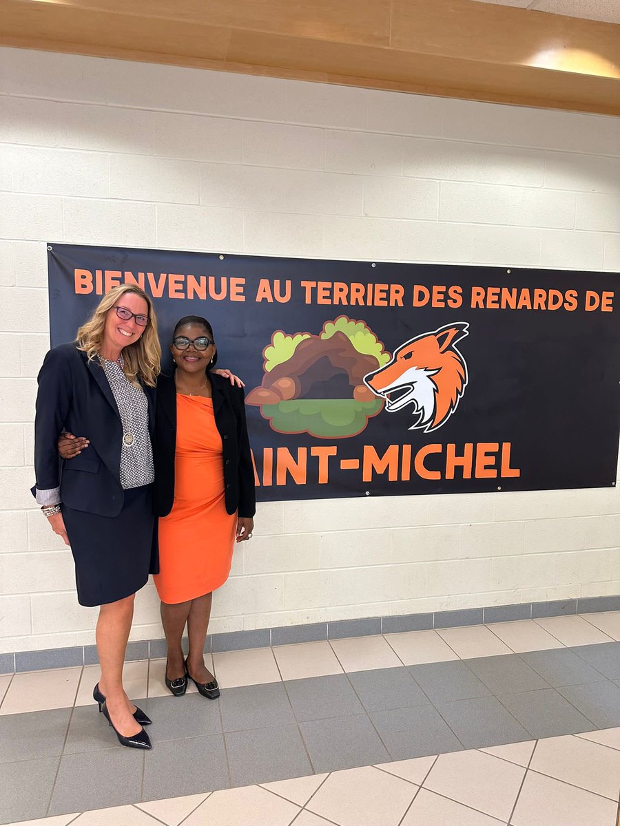 Nous avons été été ravis de recevoir la visite de Mme Nicole Mollot, aujourd’hui. Un beau témoignage de détermination et d’engagement au nom de sa foi, sa langue et sa culture. Merci Mme Mollot pour la belle discussion avec les élèves !
#CscMonAvenir #EcoleCatholique