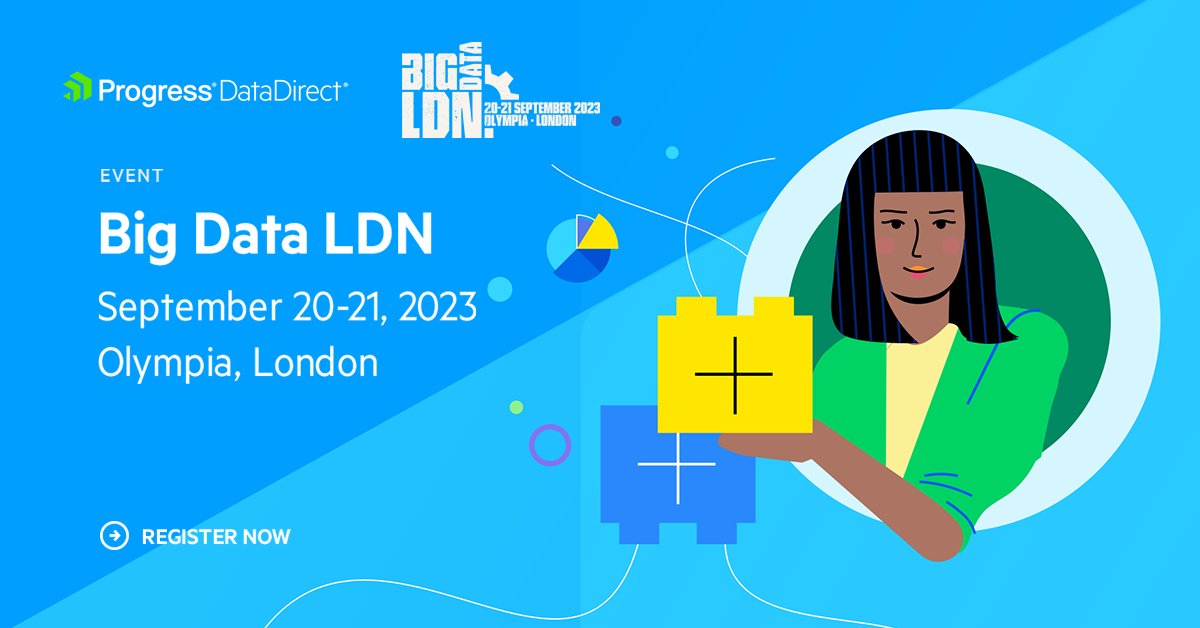 _DataDirect's tweet image. Join the DataDirect team later this month for Big Data London - See you there!!
prgress.co/45FPB2j
#BigDataLDN #ProgressDataDirect #DataConnectivity
