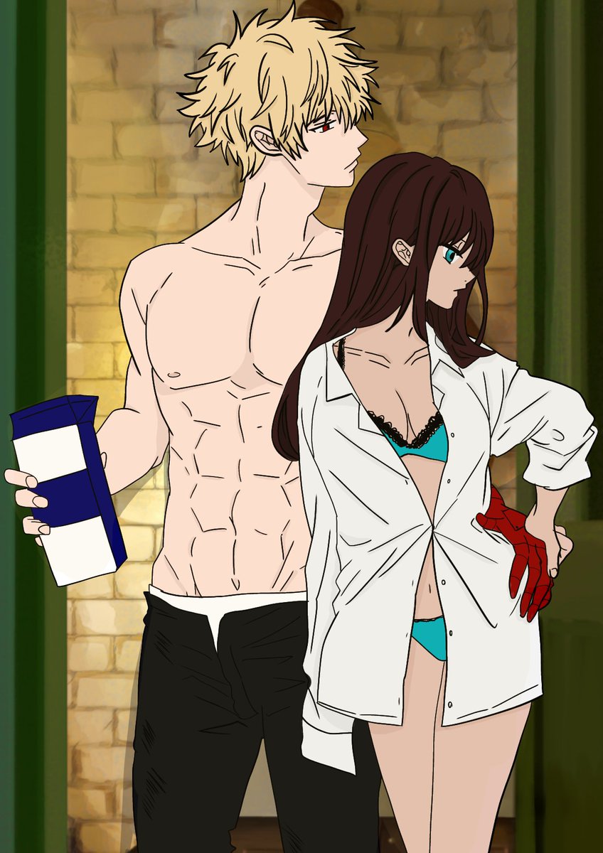 PandoraNana_'s tweet photo. Desenhei o casal mais fofo de entidade 😌 Safi e Alice 

(PS o alice tá em um banquinho)

#entidade https://t.co/z92kczUVlE