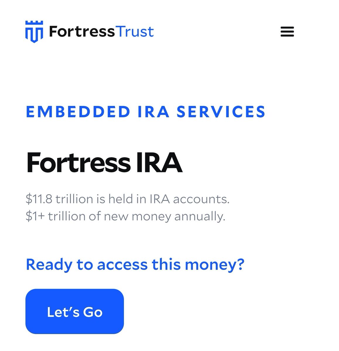 RippleXrpie's tweet photo. BOOOOOOOOOOOOOOOOOM!!!

Ripple acquires FortressTrust, but wait a minute what is it???

With this strategic move, Ripple is able to tokenize $11.8 Trillion by using #XRP!! 💥

We won't fly to the Moon, we will reach the Mars and beyond! 🚀📈 https://t.co/3BDrXGUPl7