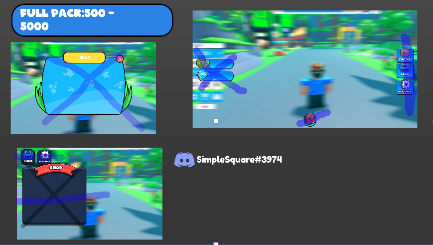 SimpleSquareGfx's tweet photo. If you're interested add me on discord. 👀SimpleSquare#3974 #RobloxDev #RobloxUI https://t.co/XDfPCRh76f
