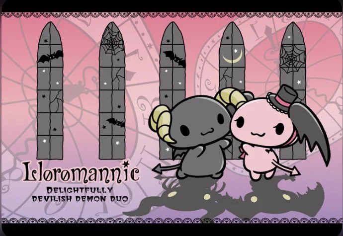 レア] サンリオ ルロロマニック チェリー ストラップ 2個セット sanrio