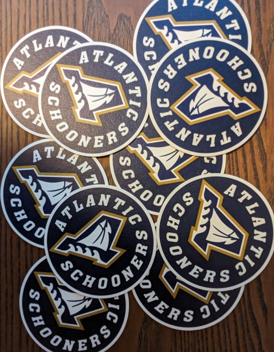 ATLZoneCoverage's tweet image. Just when you thought it was over, ANOTHER package arrived today! More coasters!! What do you think is the better colour? Navy or White? 

#CFL #AtlanticSchooners #RisingTide #BeerMe