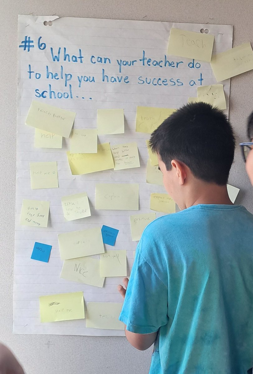 MrsSmithRMS's tweet photo. Sharing what we need and want in our classroom this year. #grade7 @RmsMiddle https://t.co/rEVqjTYb6H