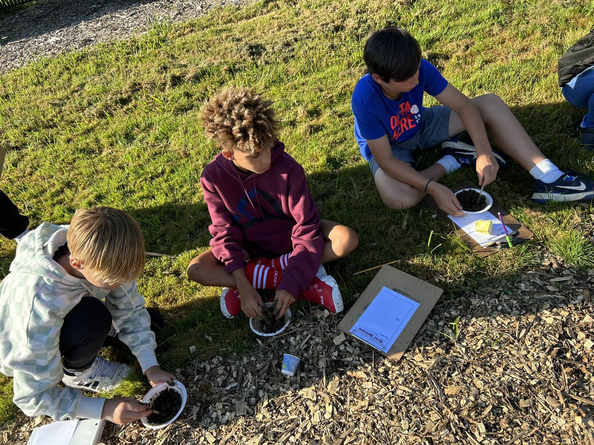 It’s been a busy week! We  assessed the health of soil in different locations around the school, amended clay soil and planted fall crops. To end the week we had a guest speaker from the state FFA officer team!