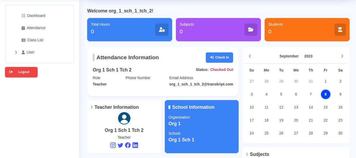 mofirojean's tweet image. Day 14 of #100DaysOfCode
Hey Devs 😃, its been a while since i made a tweet, but today i spend my time building a teacher dashboard and here is the result. what do you think 🙃👨💻?
#100daysofcodechallenge #100dayofcoding #React #Angular #javascript #FrontEnd