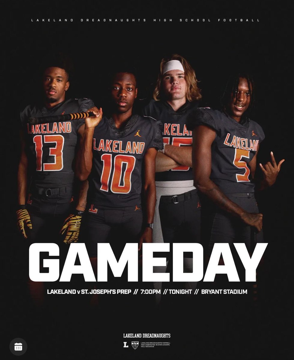 MarlonJackson_5's tweet photo. Game Day....we will protect this house. @LHSDreadnaughts @polk_way @CountyPolk @DylanOliver23 @FlaHSFootball @FLManSports @FootballHotbed @H2_Recruiting #PolkPower #NoFlyZone https://t.co/8elCbWJp20