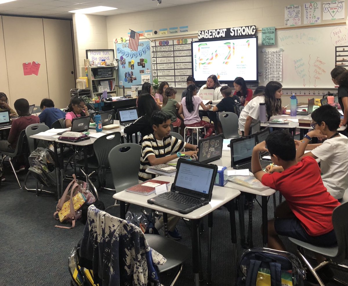 Lauren Jozwiak (@msjozwiakmath) on Twitter photo Ms. Majewski rockin’ small groups and students were choosing their learning path in her 6th grade math classroom! <a href="/cfisdmath/">CFISD Math</a> <a href="/SmithMS_CFISD/">Smith Sabercats</a> Ms. Majewski rockin’ small groups and students were choosing their learning path in her 6th grade math classroom! <a href="/cfisdmath/">CFISD Math</a> <a href="/SmithMS_CFISD/">Smith Sabercats</a>