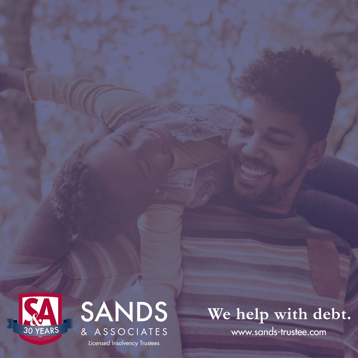 SandsTrustee's tweet image. Debt-Free, Care-Free

Debt-free IS possible – and Sands &amp;amp; Associates can help you get there. Connect with a non-judgmental local debt expert to understand your options, and choose a debt-free plan that’s right for you. 

sands-trustee.com 📲 1-800-661-3030

#DebtHelpInBC