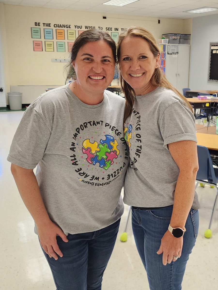 I'm so happy and truly grateful for the chance to work with this amazing lady again! <a href="/ReenFunk/">Maureen</a> Mrs. Funkhouser is a great addition to our <a href="/FESCowboys/">Florence Elementary School</a> school! #WeAreBetterTogether!