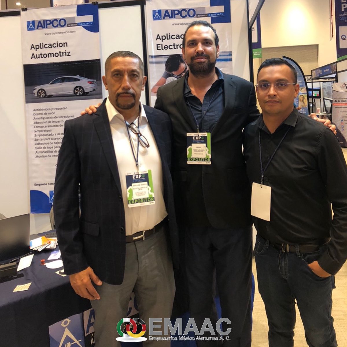Emaac_oficial's tweet photo. Nos da mucho gusto ver a nuestros afiliados, socios y consejeros #EMAAC presentes en la #ExpoIndustrialComercialQueretaro2023
Los esperamos en nuestro #PabellonEMAAC una excelente oportunidad de convivir en un entorno empresarial https://t.co/QfEv91TTwF