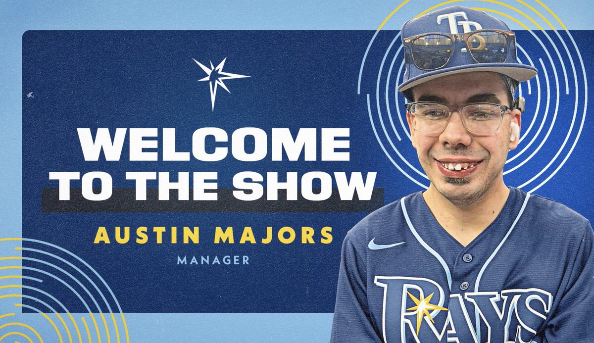 Welcome to The Show, Austin!

Today, along with <a href="/ChildDreamFund/">Children's Dream Fund</a>, we are honored to symbolically sign Austin Majors to a contract and fulfill his dream of meeting and shadowing Kevin Cash for a day 💙