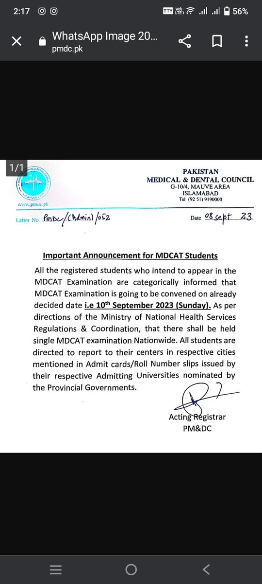medstudentunion's tweet photo. Single MDCAT.. no another slot 2 will be taken..
All the directions of the Federal health minister Rejected by the PMDC.. 
حکومت اور پی ایم ڈی سی سٹوڈنٹس کو ذہنی اضطراب میں مبتلا کرنا بند کریں۔ بس بہت ہوگیا ۔
#PMDC_DELAY_MDCAT2023
#PMDC_DELAY_MDCAT 
#pmdcdelaymdcat https://t.co/30oKu6iffB