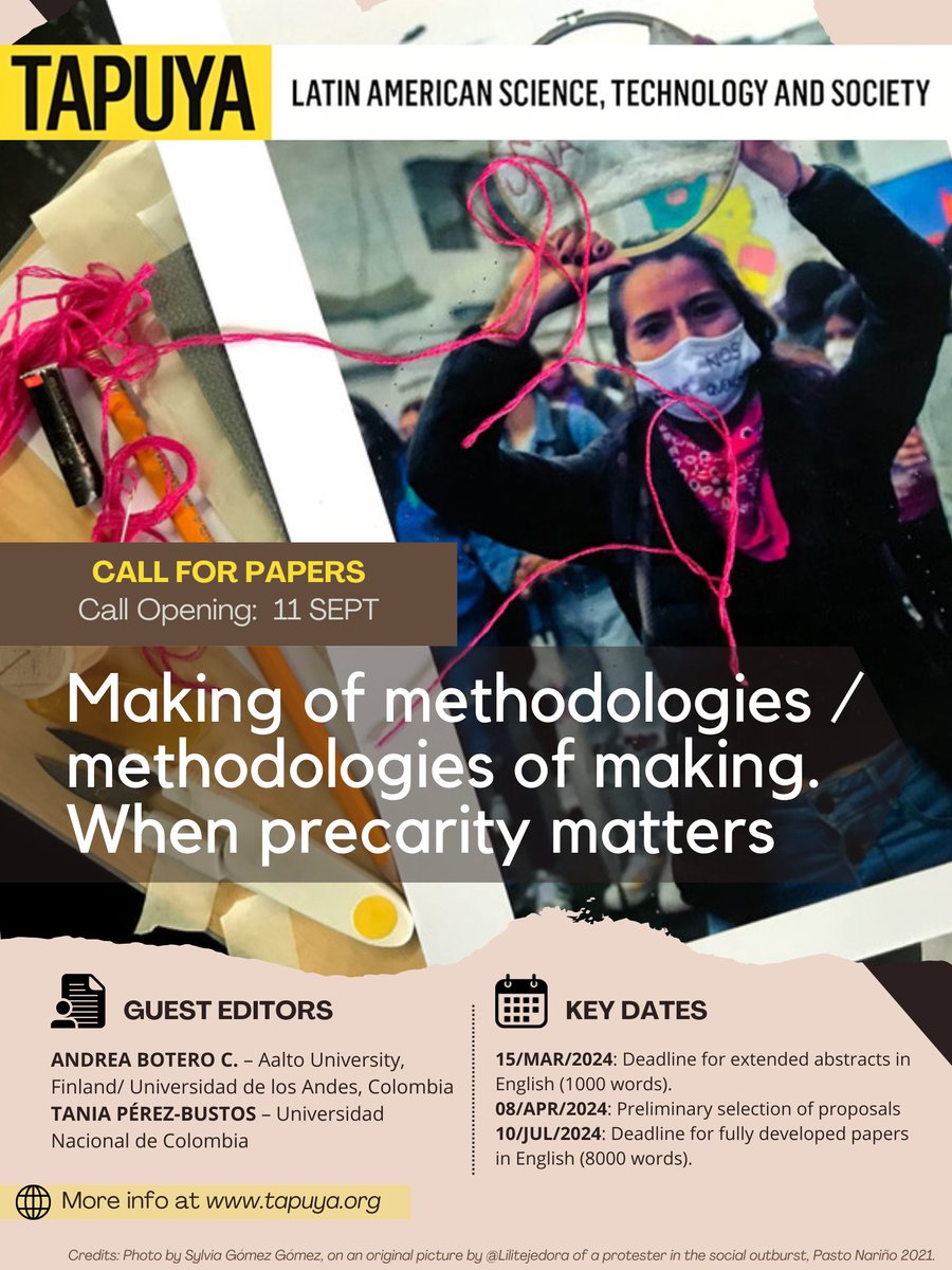 Tapuya STS Journal tweet media