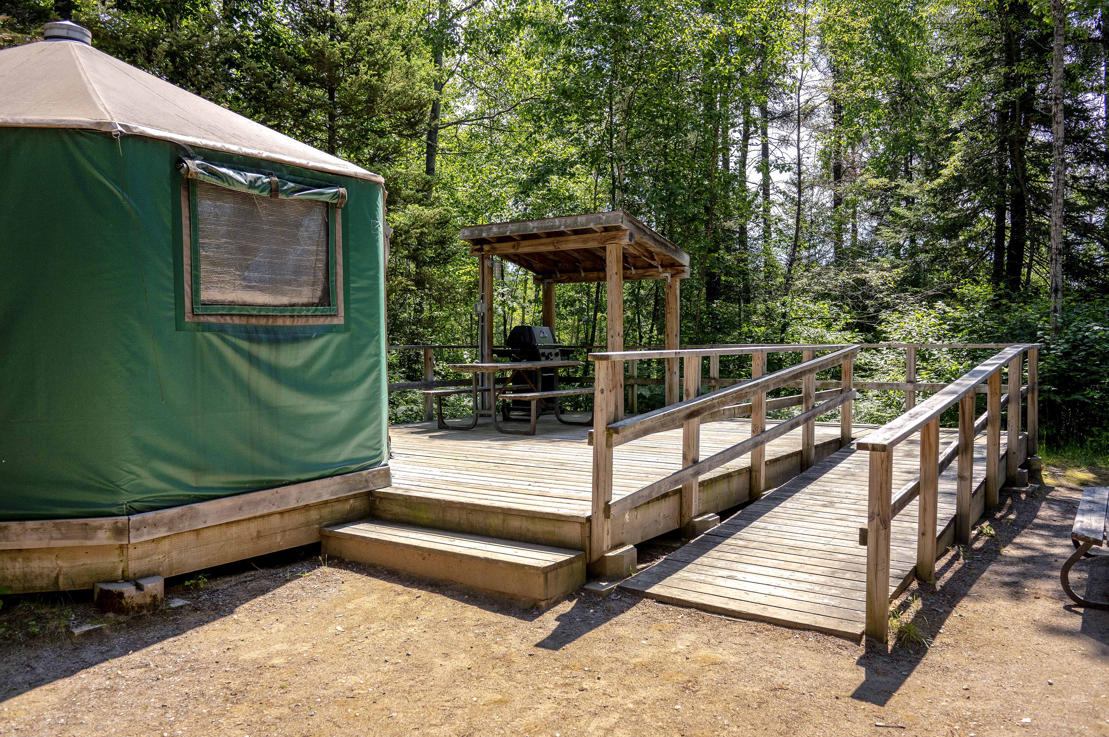 Bon echo cheap yurt