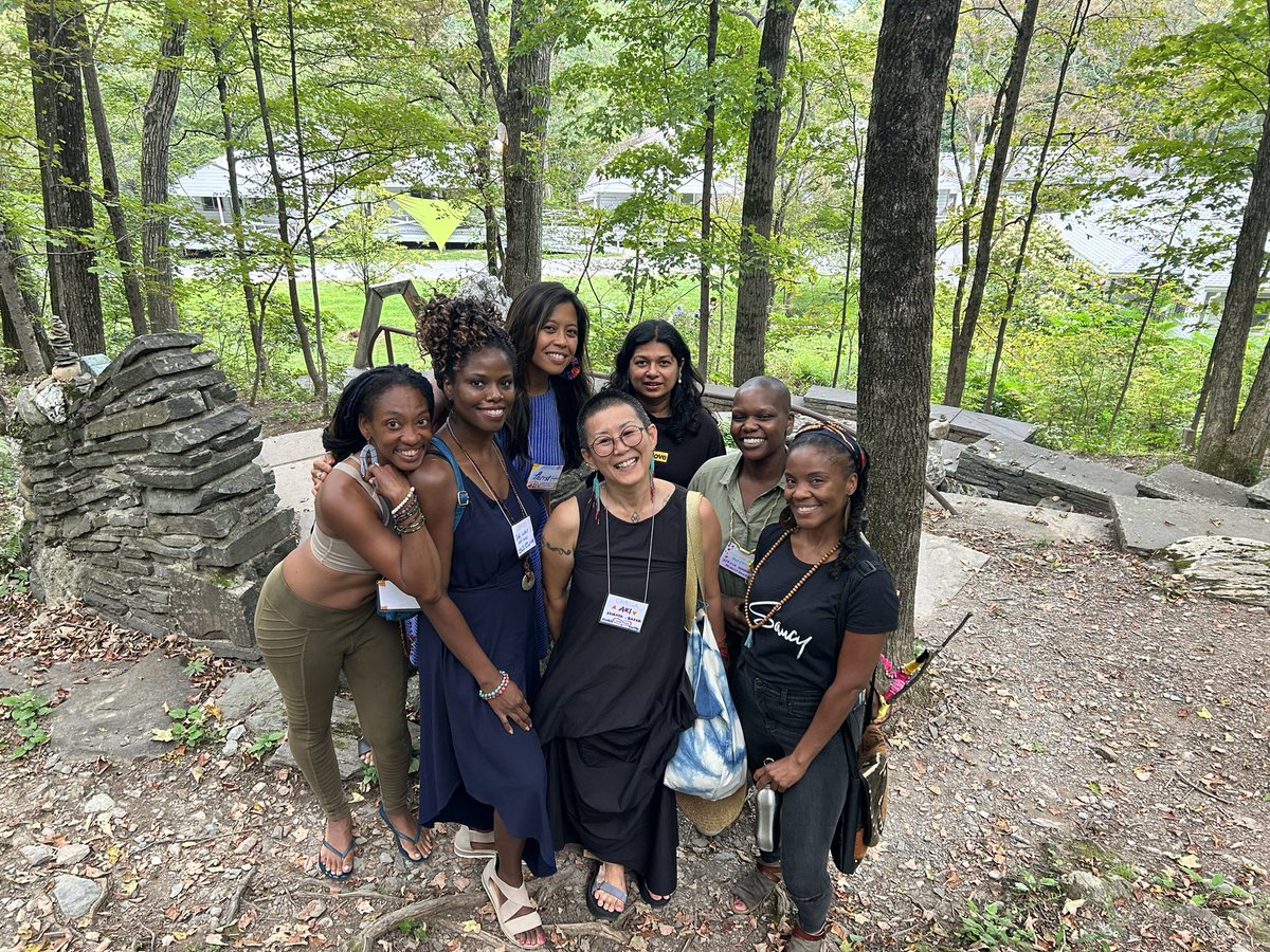 Kudos to <a href="/omega_institute/">Omega Institute</a> and <a href="/HarlemWellness/">Harlem Wellness</a> for a beautiful gathering of changemakers this week for the #wellbeingsummit. Leaving here inspired by the energy, wisdom, creativity, joy and community shared the last few days.
