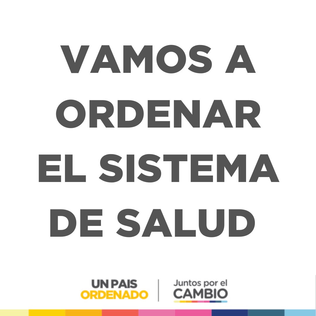 AleLorden's tweet photo. Las propuestas de @juntoscambioar para poner en orden el sistema de salud. Es con @PatoBullrich y @Nestorgrindetti. 

👇🏼 https://t.co/LgWqBlxppu