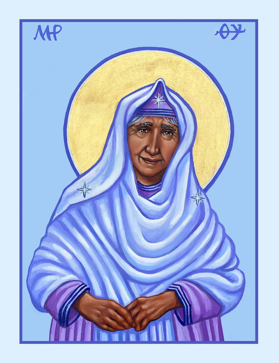 Happy Birthday Mary, the Mother of Jesus. 

Mary is Theotokos , (Greek for “God-bearer”) She was not God-bearer once, when giving birth to Christ. She was God bearer then, and her whole life into old age. In legend Mary lived to age 72. 

Prints: 
kellylatimoreicons.com