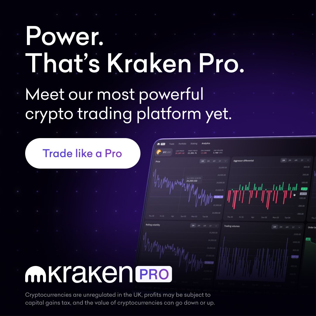 krakenpro's tweet photo. More power to the pros.