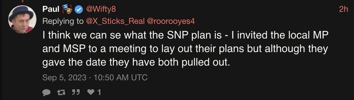 JustSayingScot's tweet photo. We all do what we can when we can for reasons we believe to be right?
We can be wrong about being right! #ThatsOK
I live in Angus and when #BadFaithActors such as #Wifty8 start to stir the shit and make claims regarding #LocalActivists @theSNP #AyeWantProof @BrechinSNP https://t.co/LgXnxjvLDL