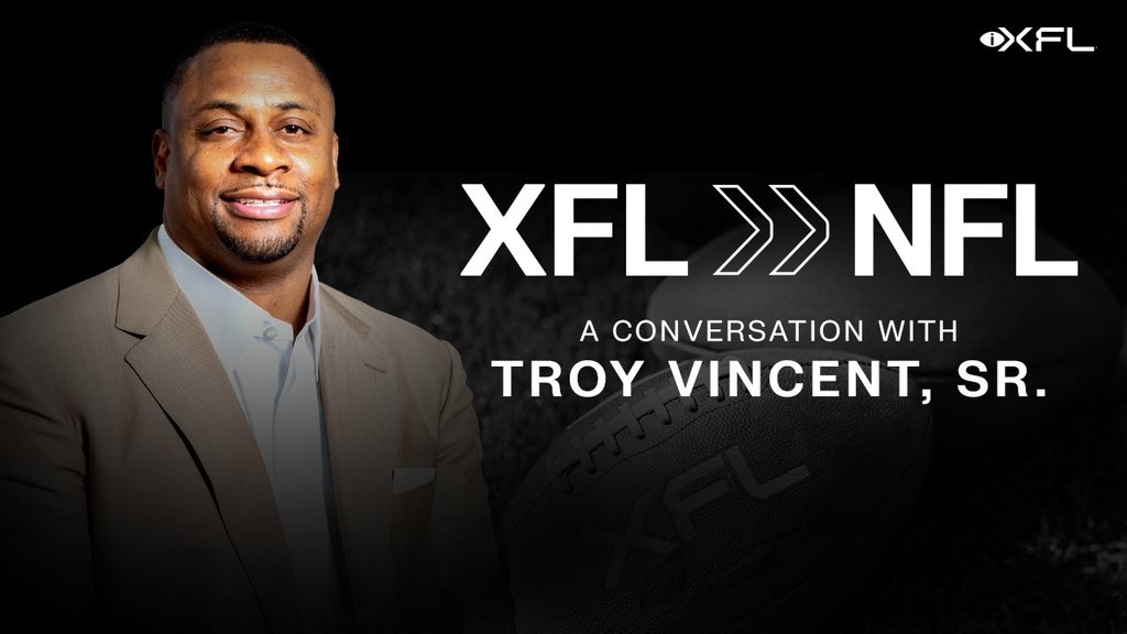 iXFL Presents: A Conversation with Troy Vincent, Sr. Join our  XFL EVP of Football Operations, Marc Ross as he dives into the XFL to NFL path with his counterpart the EVP of Football Operations for the NFL, Troy Vincent. m.youtube.com/watch?v=Eqz66T… #XFL | #iXFL