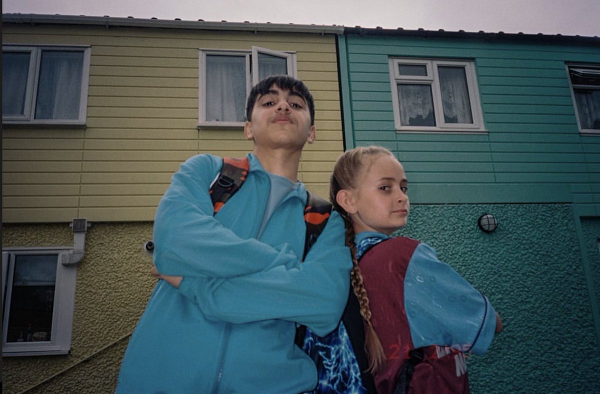 MadmanFilms's tweet image. A look behind the scenes of #Scrapper 💛 Opening in cinemas Thursday. 

📸: @maamw