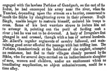 SensitiveYman's tweet photo. Yusufzai &amp; others were literally gettin hammered by sikhs where is valor in puttin grass between one’s teeth? Also how do u think abdali was fighting? he literally had artillery as well.
i hv no horse in this race but ur constant intellectual dishonesty needs pointing out https://t.co/nkt4zX0GYZ