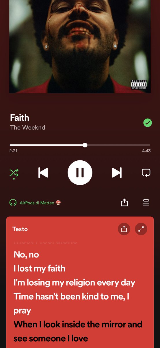 canzoni da iniettare nelle vene :