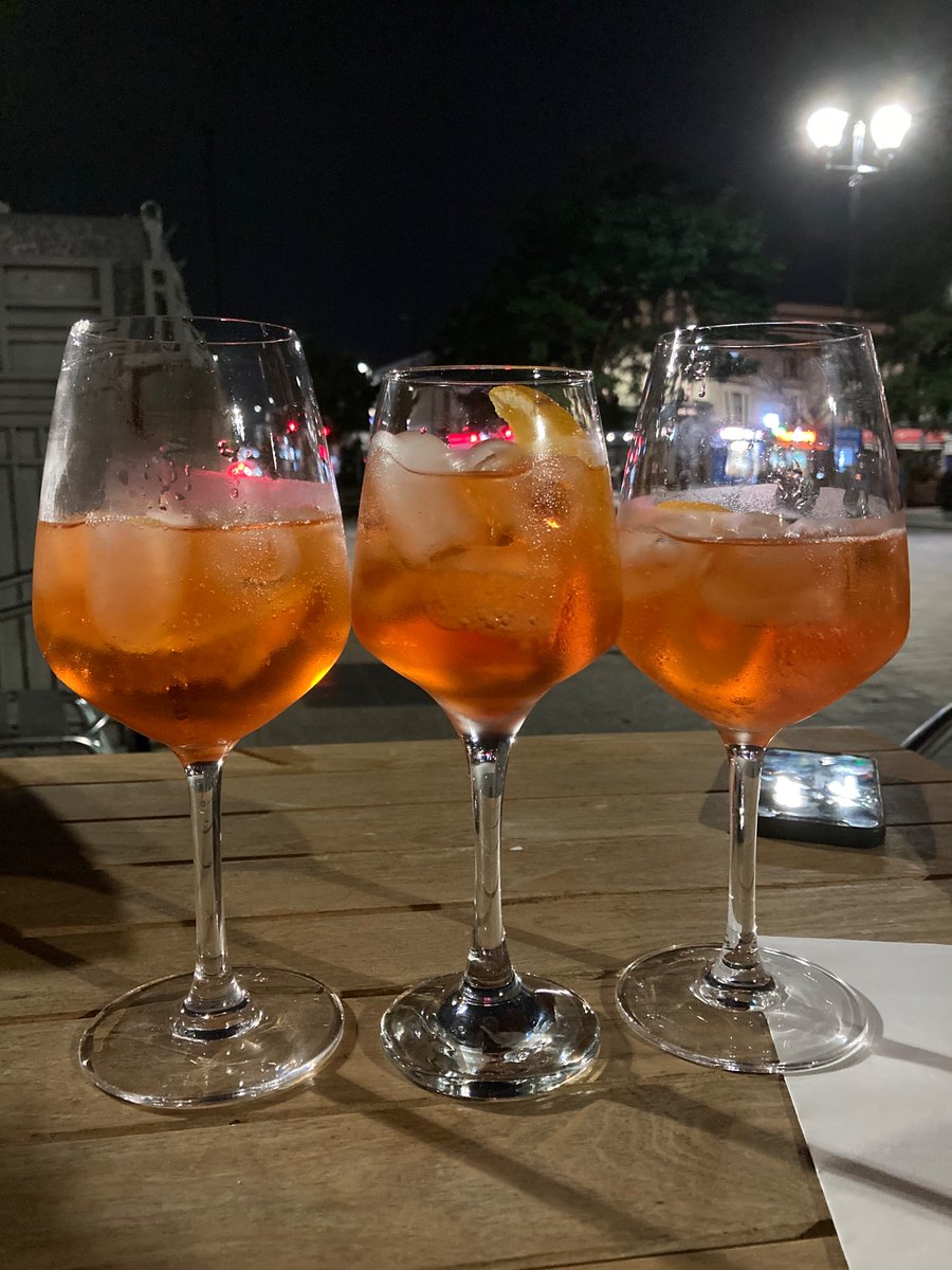 Ready for Research Ed tomorrow!! Apparently these glasses are holding the same amount of drink!!!