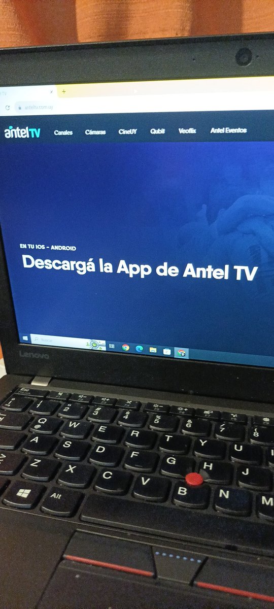 La terminaron de terrajear @AntelDeTodos que parece #anteldenadie #anteltv 
Ayer pude ver los partidos en la PC y hoy la embolaron.