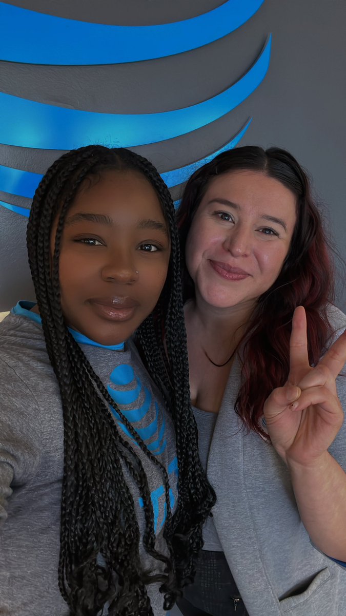 ToshMS's tweet photo. @ATTPaolaS and I had a day ‼️😁 We had some really meaningful moments! I enjoyed you shadowing me & me showing you the ASM life through my eyes, I know you’ll be an amazing one ✨ @Sadia_Walker This is a truly a great program! Thank You for having me apart of it ☺️ #ASMShadowDay https://t.co/W08OMRGux2