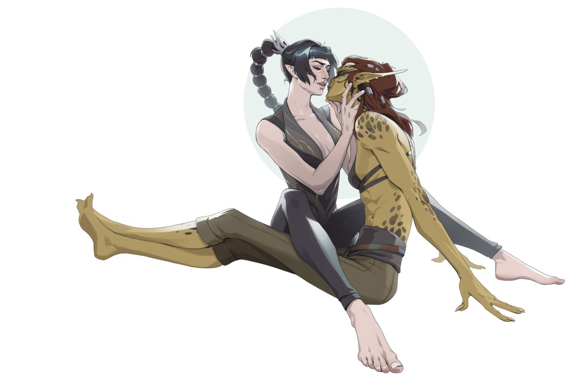 lae'zel and Shadowheart #BaldursGate3